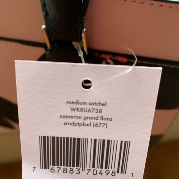 KATE SPADE CROSSBODY SATCHEL CAMERON MEDIUM FLORAL - Picture 5 of 10